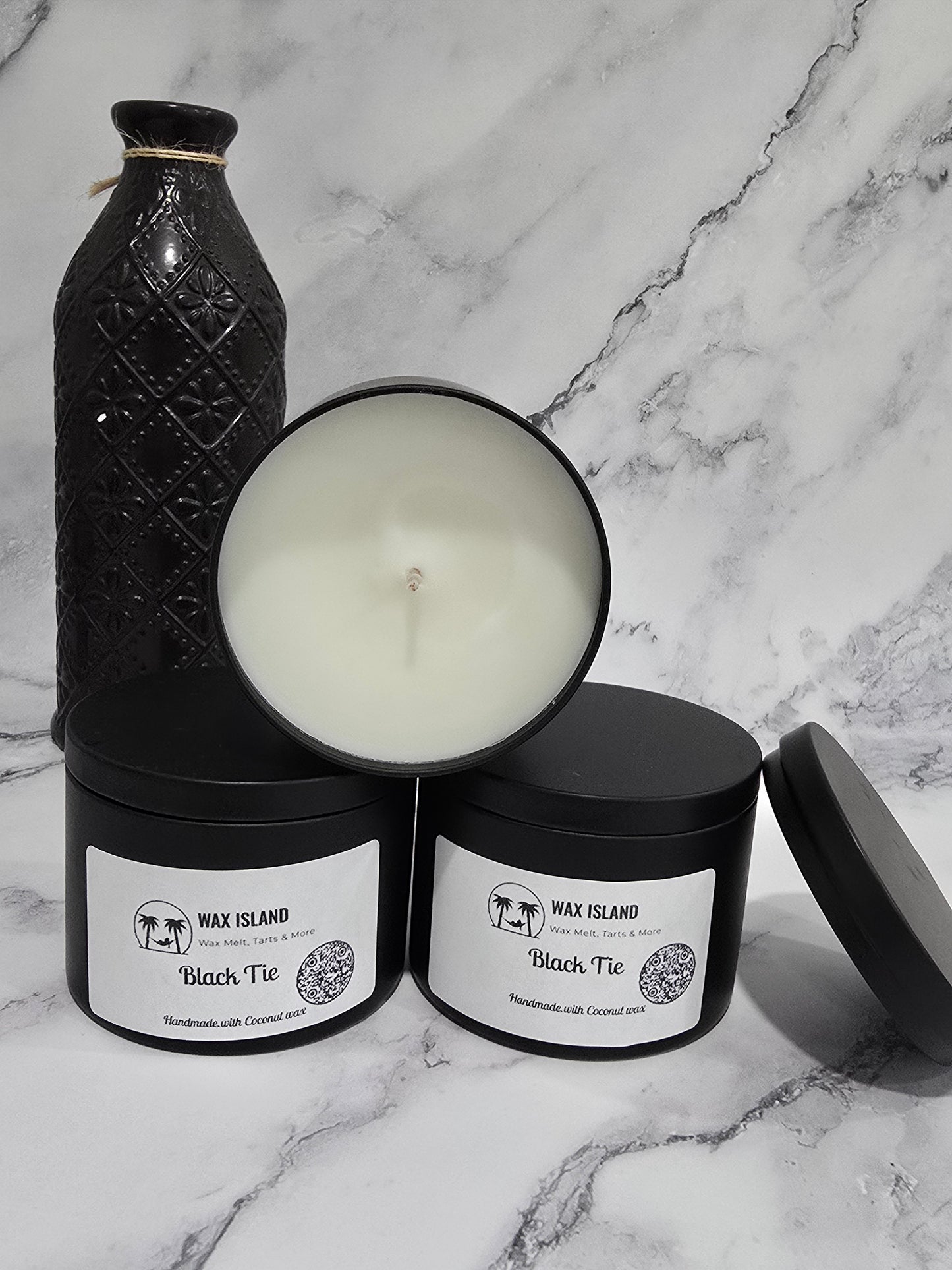 Black Tie 8oz tin candle