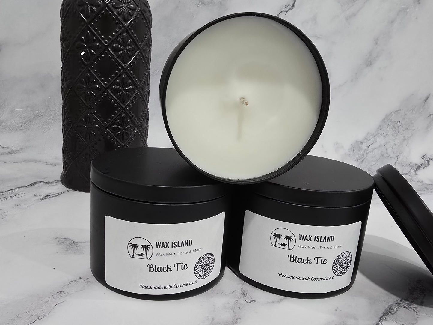 Black Tie 8oz tin candle