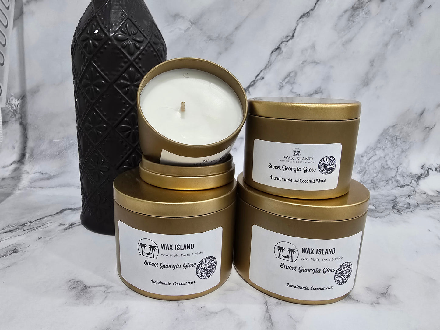 Sweet Georgia Glow 8oz tin candle
